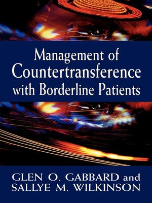 cover image of Management of Countertransference with Borderline Patients